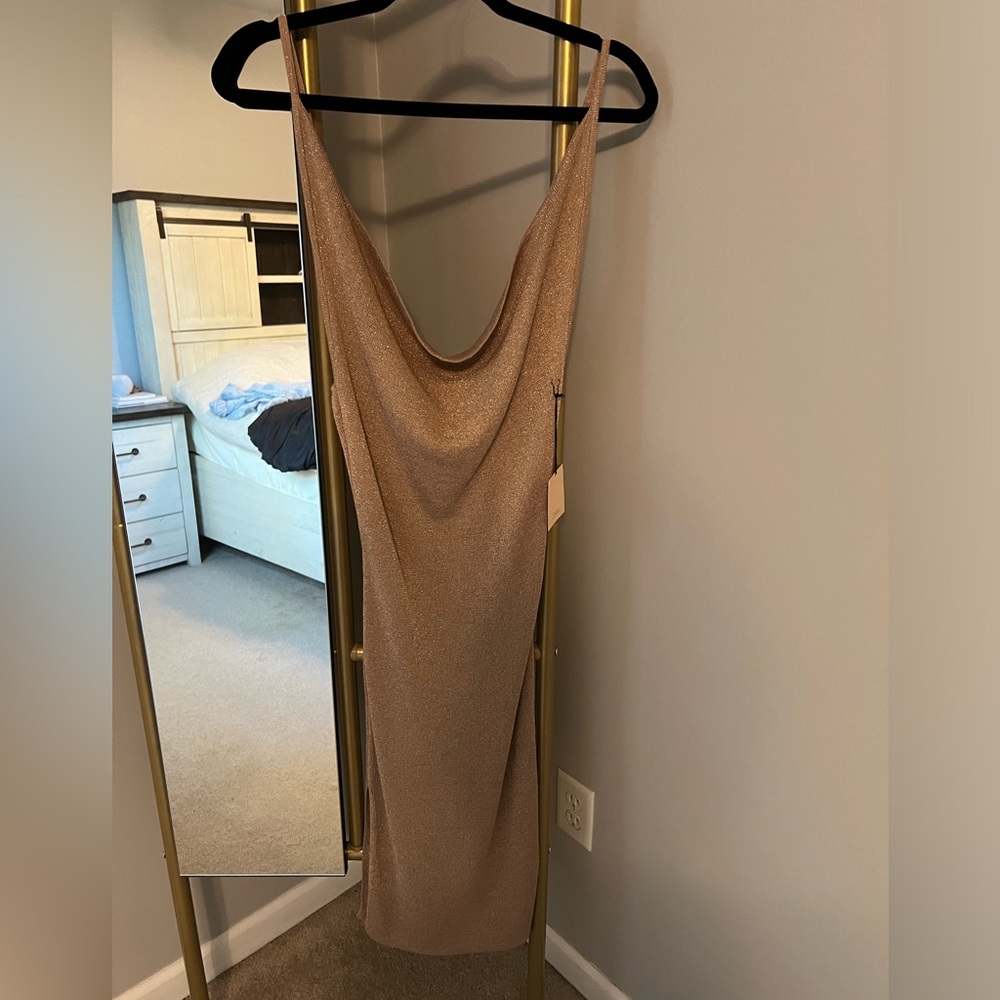 Superdown knit midi dress